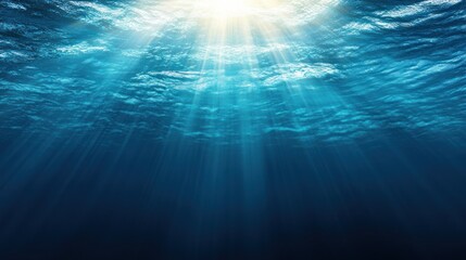 Fototapeta premium Underwater Sunlight