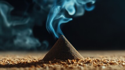 Rising Smoke from Incense