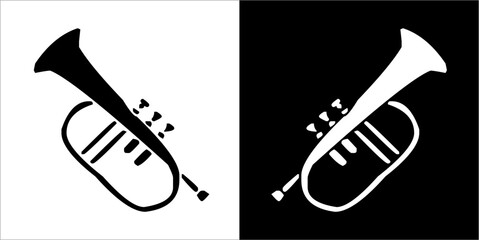 Illustration vector graphics of Orchestra Icon