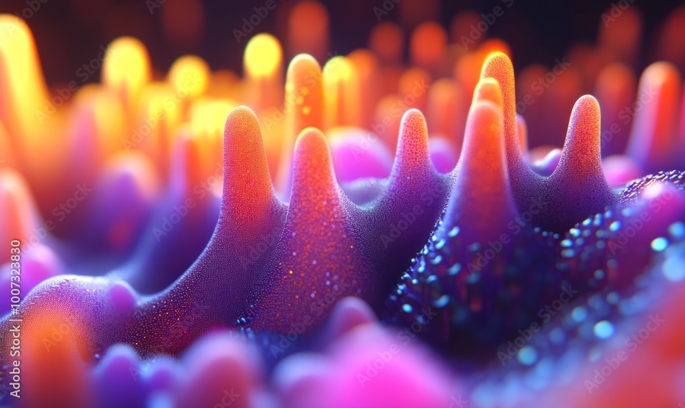 Poster background. abstract data visualization concept
