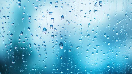 Raindrops on Glass