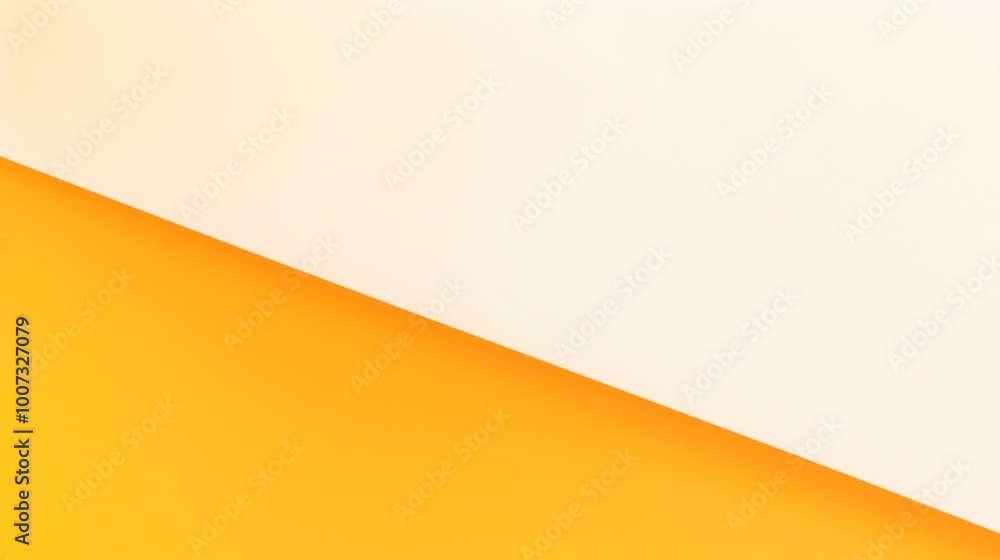 Poster a bright orange background accented with a vibrant yellow border creates a bold and energetic visual
