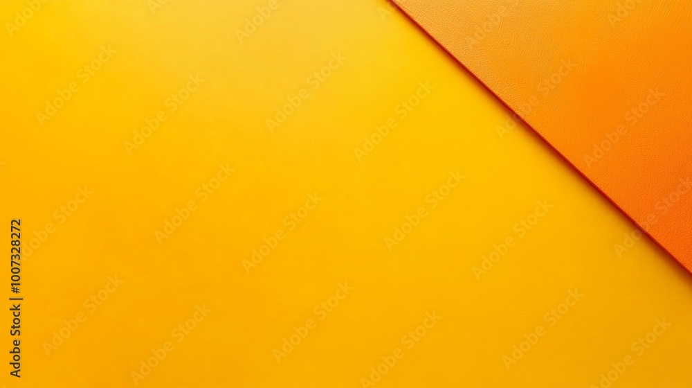 Poster a bright orange background accented with a vibrant yellow border creates a bold and energetic visual