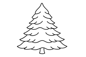 vector christmas tree