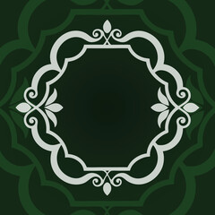 Decorative Vector Frames Golden Color