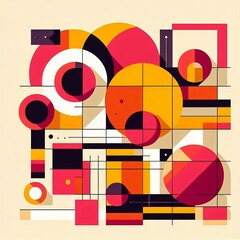 background with circles