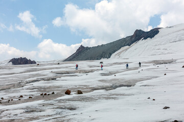 Mountain Odyssey: A journey into the unknown, as adventurers navigate the treacherous terrain...