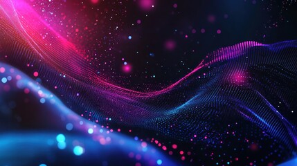 Abstract Digital Wave
