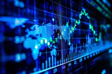 Optimistic stock market trends illustrated with upward arrows and sunny homes in the background