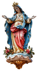 Fototapeta premium PNG Saint mary sculpture religious catholic.