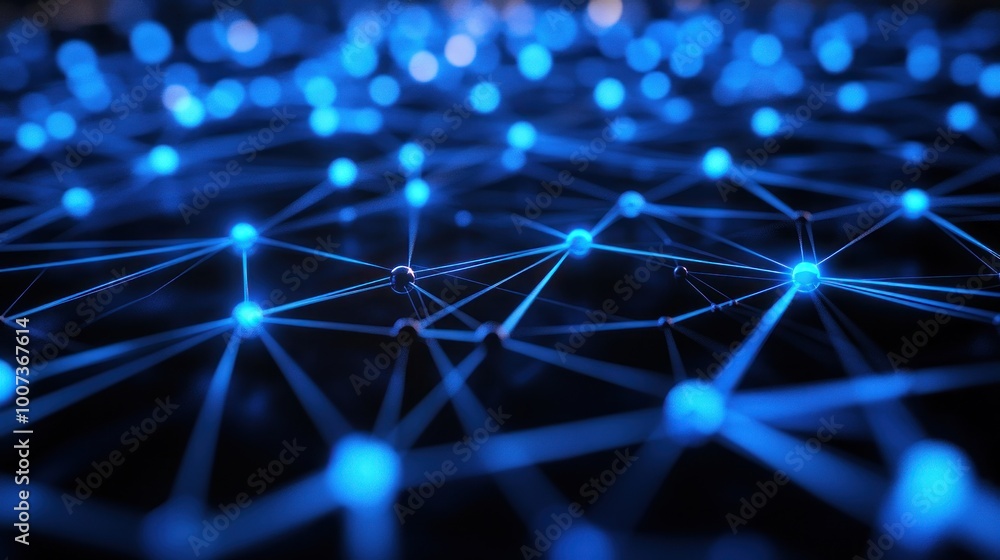 Poster abstract network connection