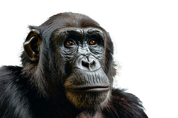 Close up of an ape