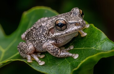 Obraz premium Hyla versicolor; Les Cedres, Quebec
