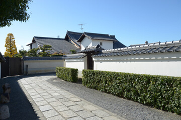 妙心寺　境内の参道　京都市右京区花園