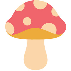  Colorful Cartoon Mushroom Illustration for Nature and Fantasy Designs