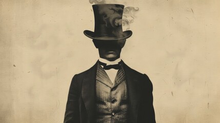 illustration of a man in an elegant suit