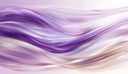 Fototapeta premium Abstract purple wave texture wallpaper with blue and pink flowing lines and light, perfect for digital design