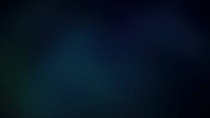 A dark, moody 4K abstract gradient featuring a blend of deep blue, green, and black hues. The grainy texture makes it ideal for backgrounds, wallpapers, and banners