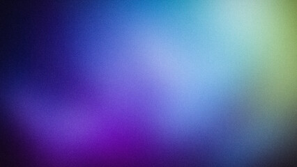 Soft gradient with a harmonious blend of purple, blue, green, and teal hues. The grainy texture enhances its appeal for digital backgrounds and modern designs