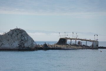Shipwreck on the Beach