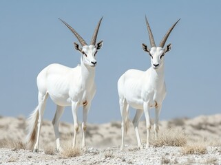 During the dry season in Botswana's Okavango Delta, an adult male red lechwe (Kobus leche) stands watch.