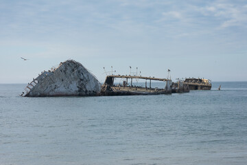 Shipwreck on the Beach