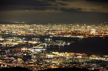 デートスポットから見る大都市の夜景