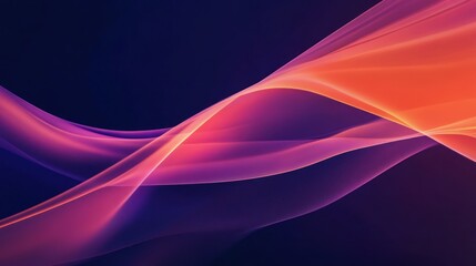 Fototapeta premium Abstract Waves of Light and Color