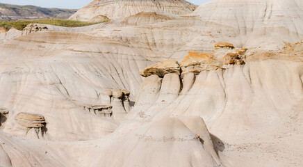 Willow Creek Hoodoos Just Off Highway #10 South Of Drumheller, Alberta.  Beautiful Sandstone...
