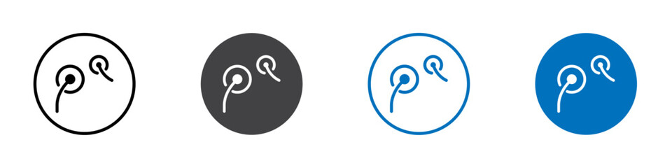 Ecology icon Isolated on white background vector set