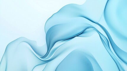 Abstract Blue Swirls