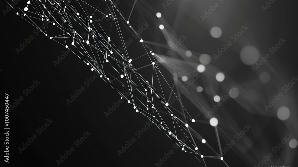 Poster abstract network connection