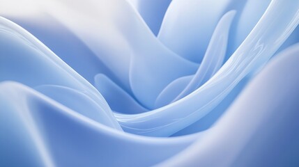 Abstract Blue Swirls