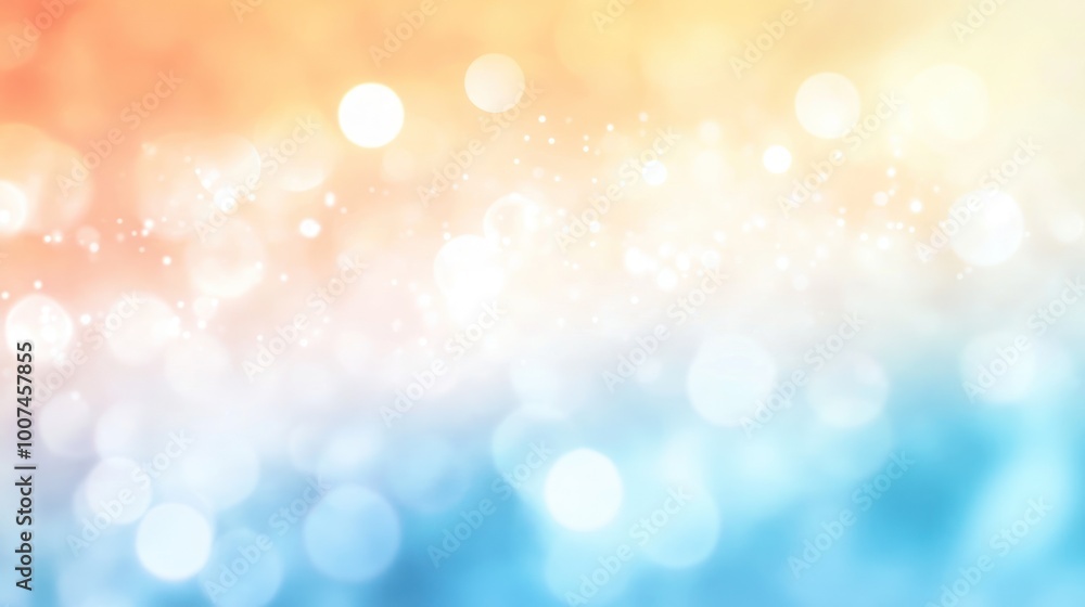 Poster Abstract  Bokeh Background with Light and Color