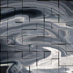 Geometric decor. Seamless pattern used for interior exterior ceramic wall tiles and floor tiles....