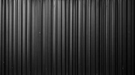  Corrugated black metal texture. Steel roof sheet. Siding panels for the wall. Iron building material for fence. Surface of a cargo container. 