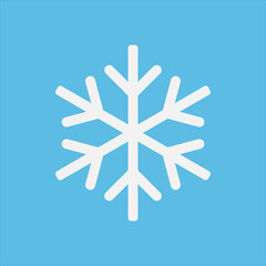 Snowflake set. On isolated background. Snowflake collection. Christmas icon. Frost. Vector illustration