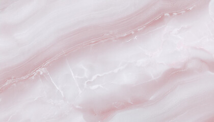 Obraz premium Pink marble texture with white veins, showcasing its natural beauty and elegant appearance