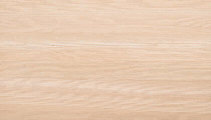 Naklejka premium Light wood with visible grain and beige tones, smooth and clean, ideal for a minimalist background.