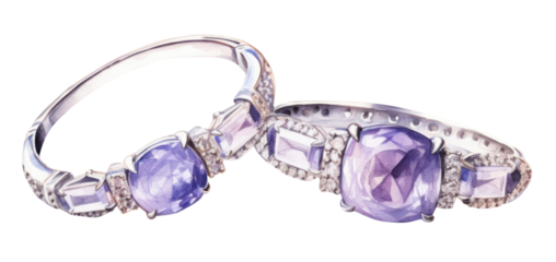 PNG Amethyst gemstone jewelry accessories.