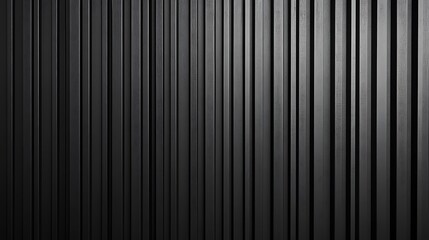  Corrugated black metal texture. Steel roof sheet. Siding panels for the wall. Iron building material for fence. Surface of a cargo container. 