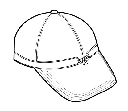 recommend clip art: Stormy Kromer Cap Hat. Summer Head Fashion accessory clothing technical illustration. Vector headgear for Men, women, unisex style, flat template CAD mockup sketch outline isolated
