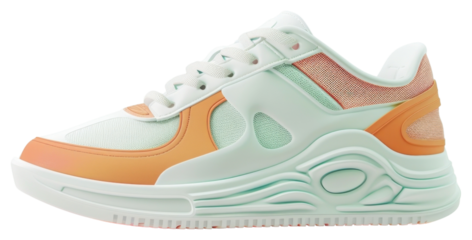 PNG Modern stylish athletic footwear design