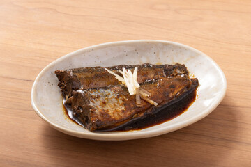 さんま　生姜煮
