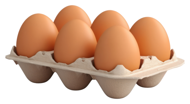 PNG Egg carton food simplicity freshness.