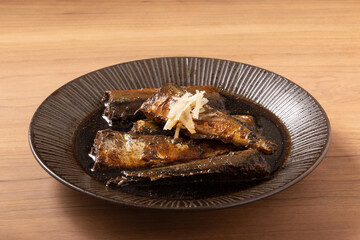 さんま　生姜煮
