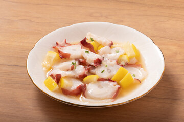 タコの塩レモン