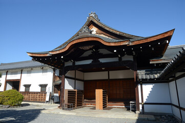 Obraz premium 聖護院門跡 表玄関 京都市左京区