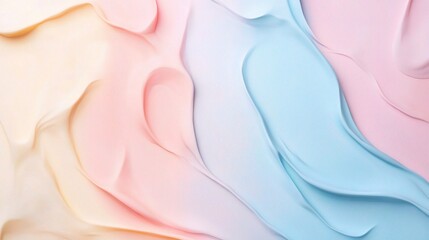 Obraz premium Soft Colorful Abstract Wave Design Background