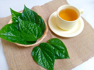 Betle leaf ( Daun Sirih ) boiled water has many properties such as antibacterial, anti-mutagenic,...